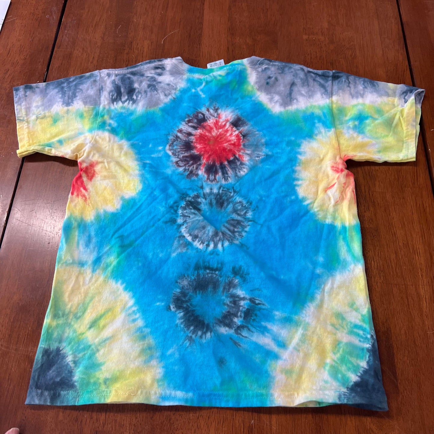 Tie Dyed by Eloise OOAK Youth Small shirt