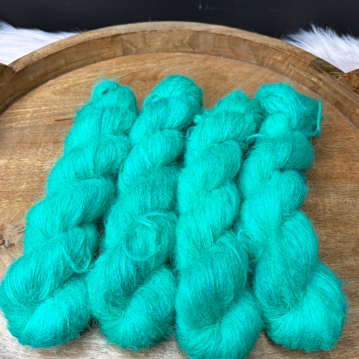 *New* Valentino Alpaca Silk Lace- Turned Up Turquoise