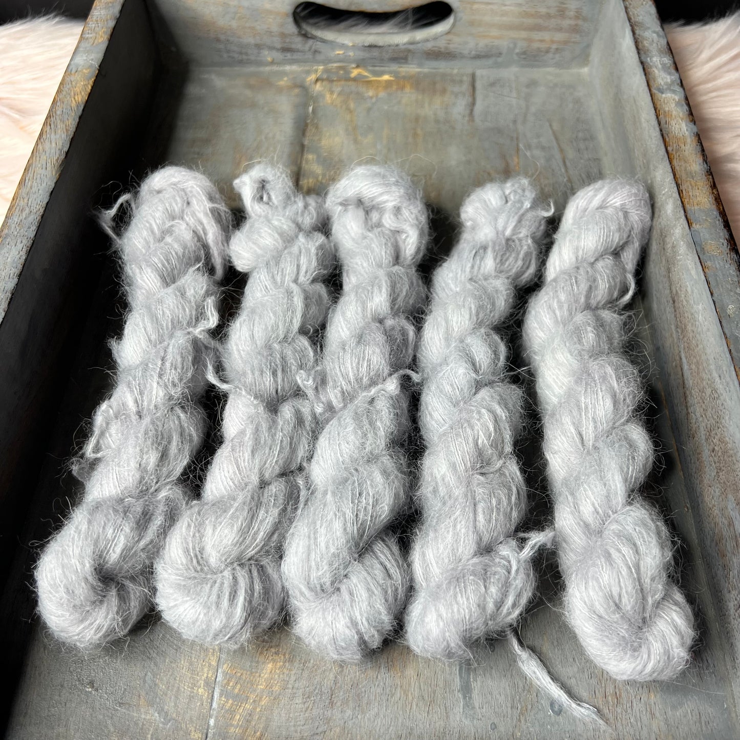 *New* Valentino Alpaca Silk Lace Mini 20g- Everyday Grey