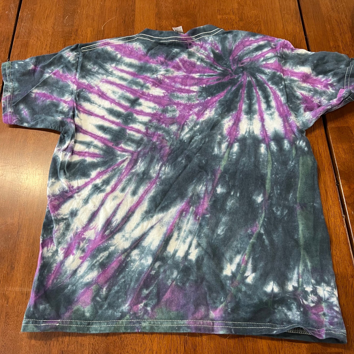 Tie Dyed by Eloise OOAK Youth Large shirt