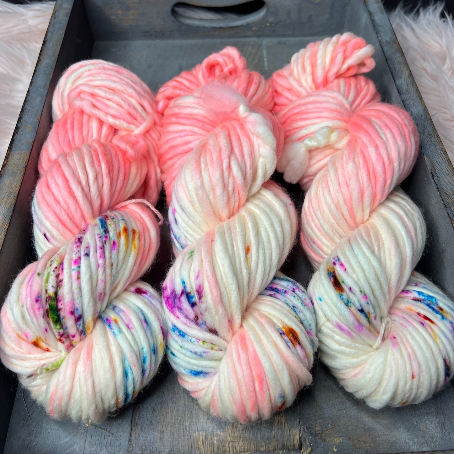 * NEW* Lala Super Bulky- Peach Shine