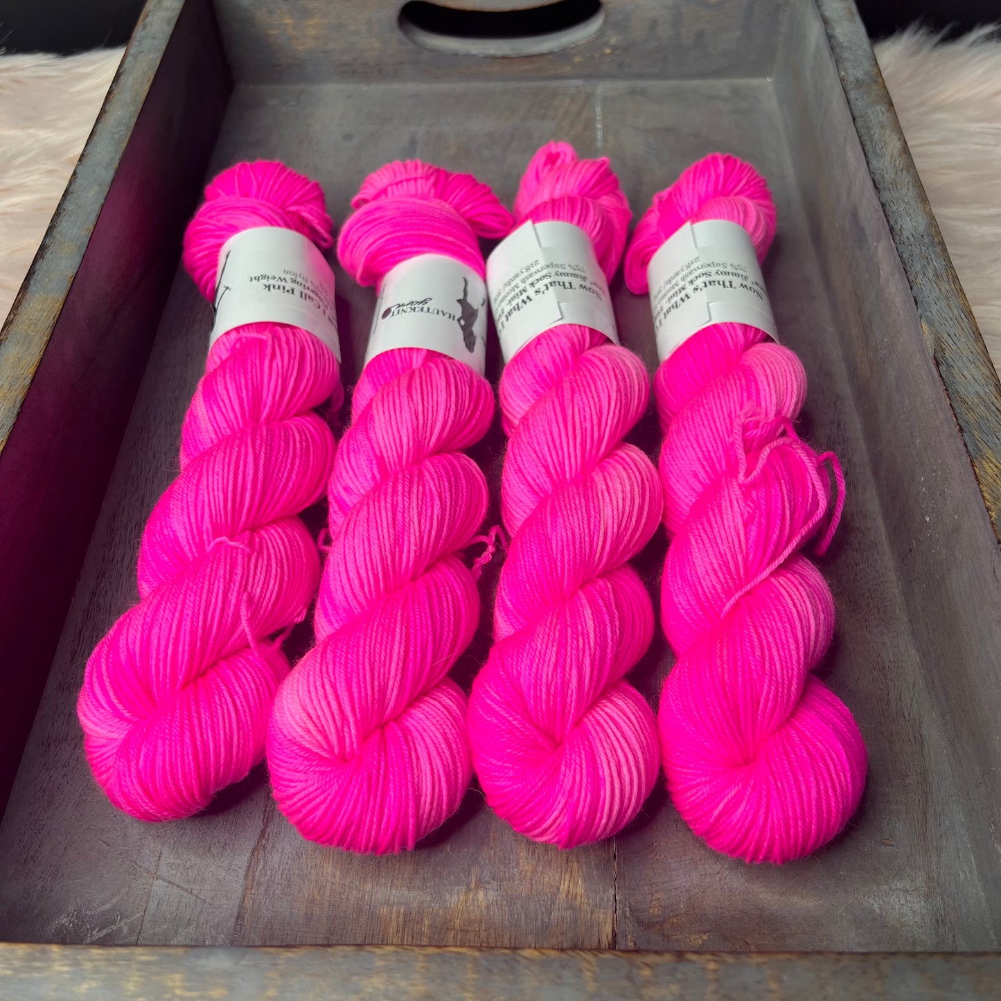 * NEW* Jimmy Sock Mini Skein 50g- Now That's What I Call Pink