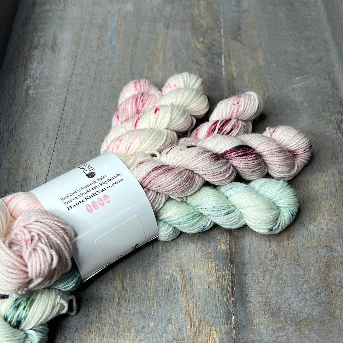 Jimmy Sock 5-20g skeins , Secret Admirer mini skein set
