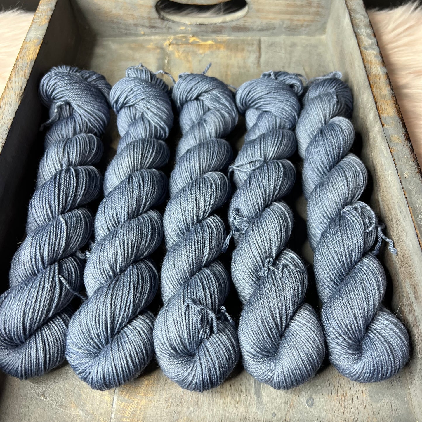 * NEW* Jimmy Sock Mini Skein 50g- Cloudy Sky