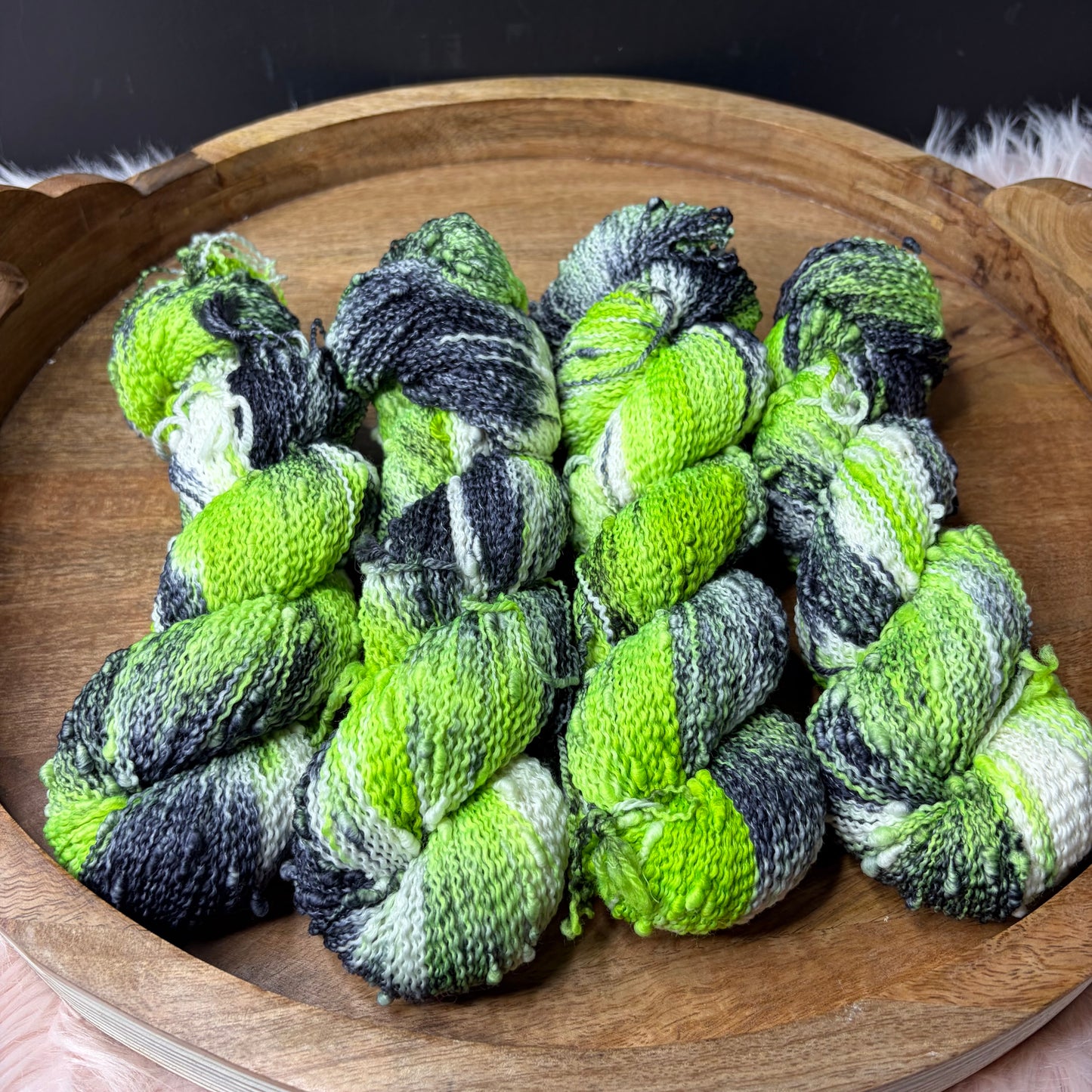 Vivienne Slub Fingering - Halloween Yarn- Ghoulish Glam