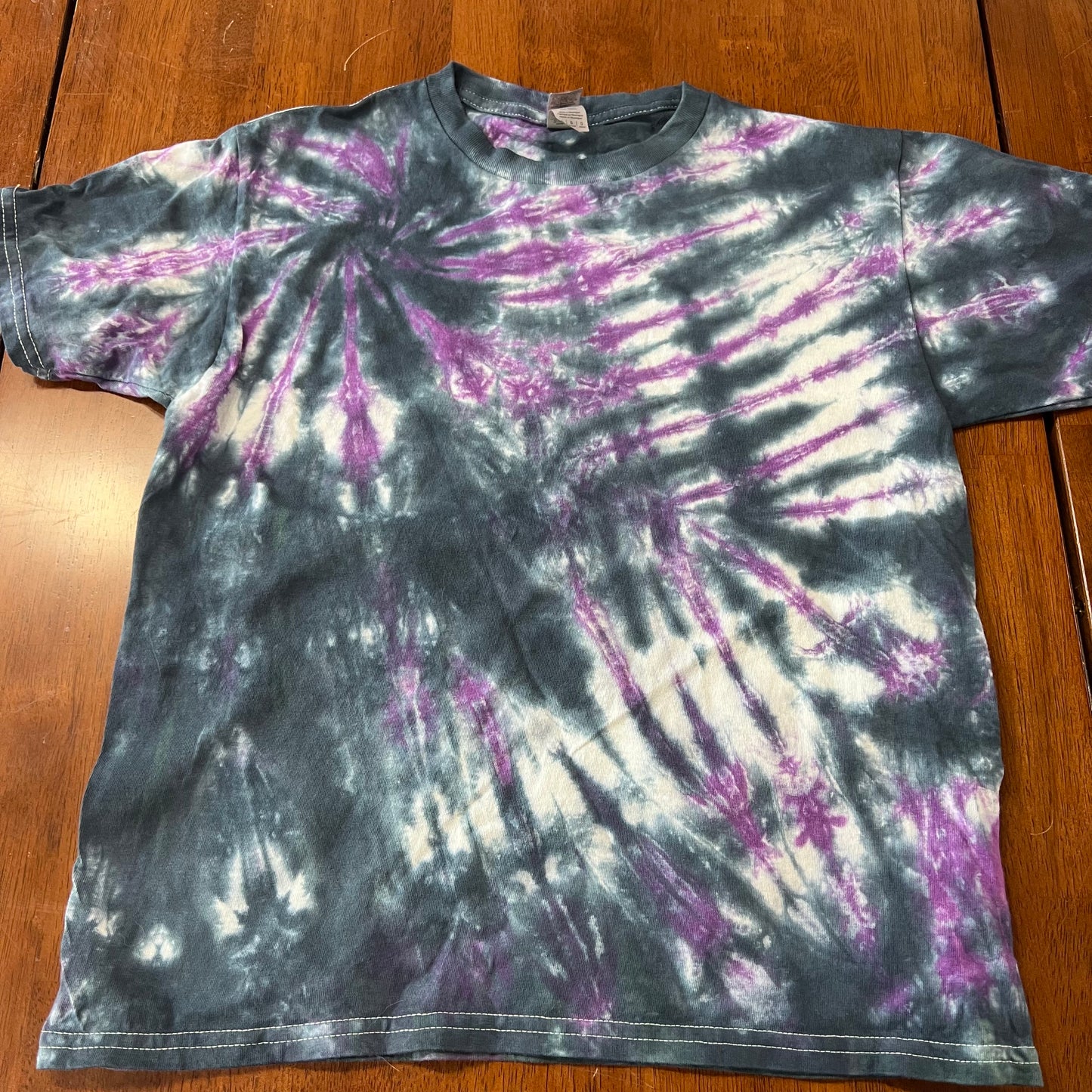 Tie Dyed by Eloise OOAK Youth Large shirt