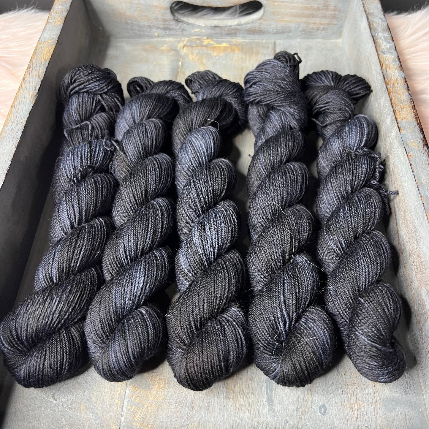 * NEW* Jimmy Sock Mini Skein 50g- Raven