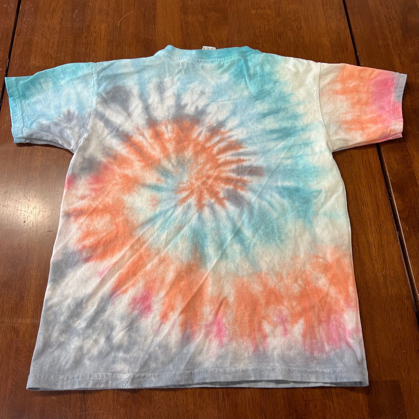 Tie Dyed by Eloise OOAK Youth Small shirt