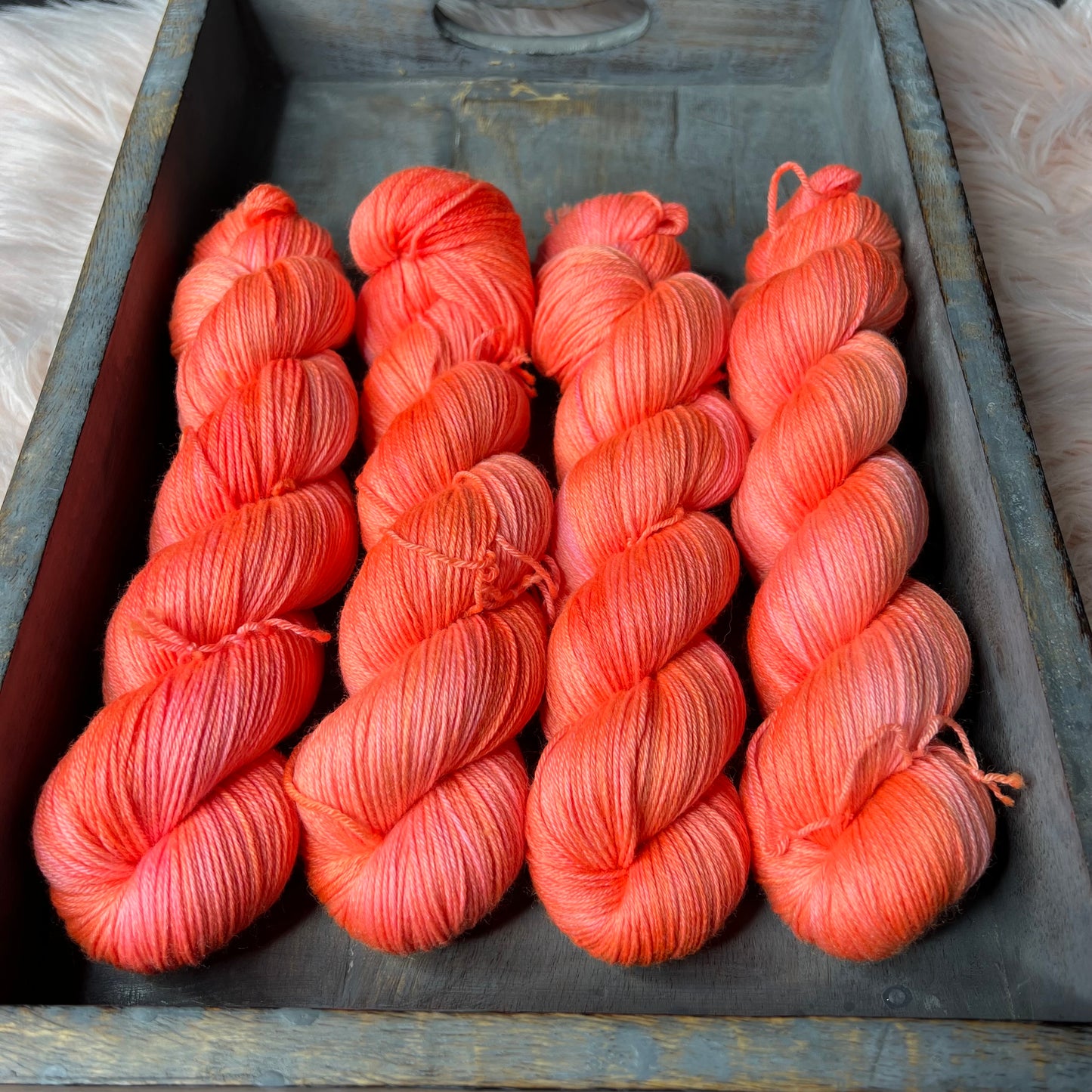 Elsa Sock- Pink Grapefruit