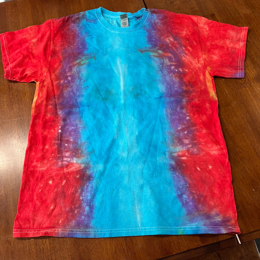 Tie Dyed by Eloise OOAK Adult L shirt