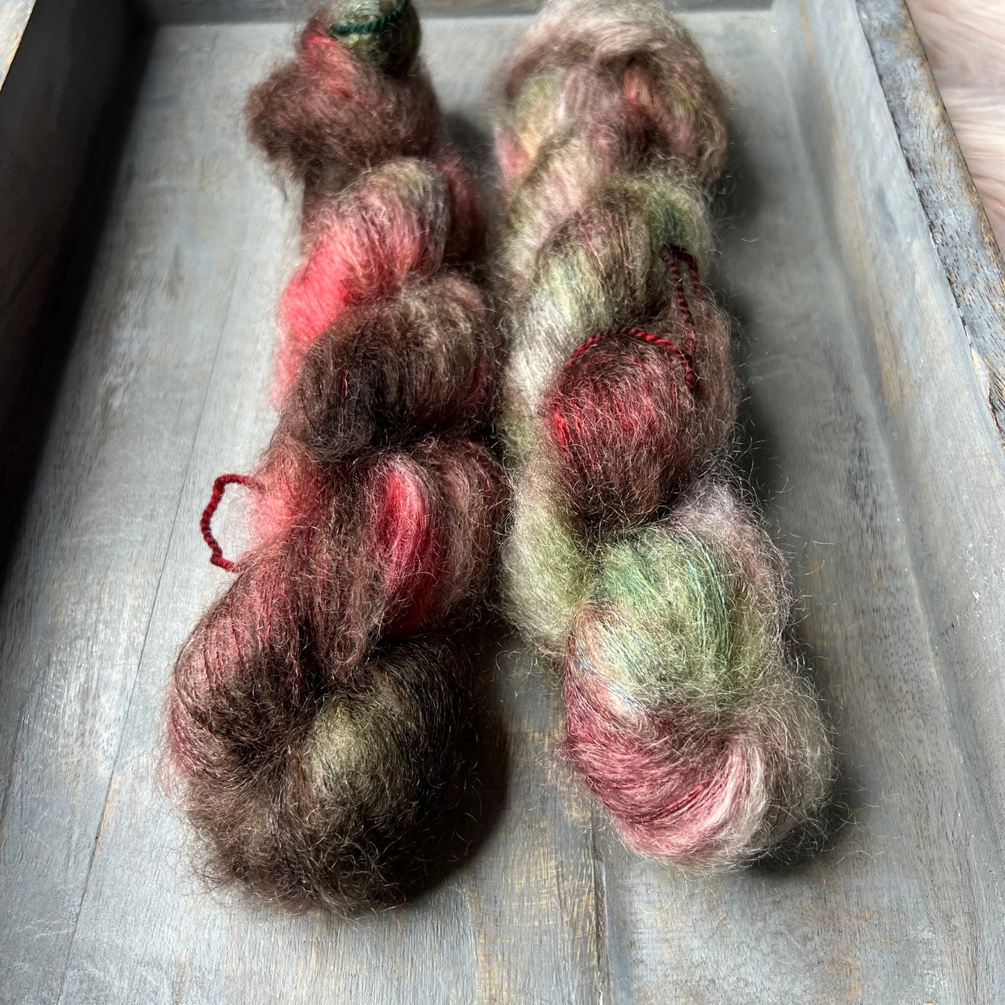 Abigail Mohair Lace - Christmas - Reindeer Games