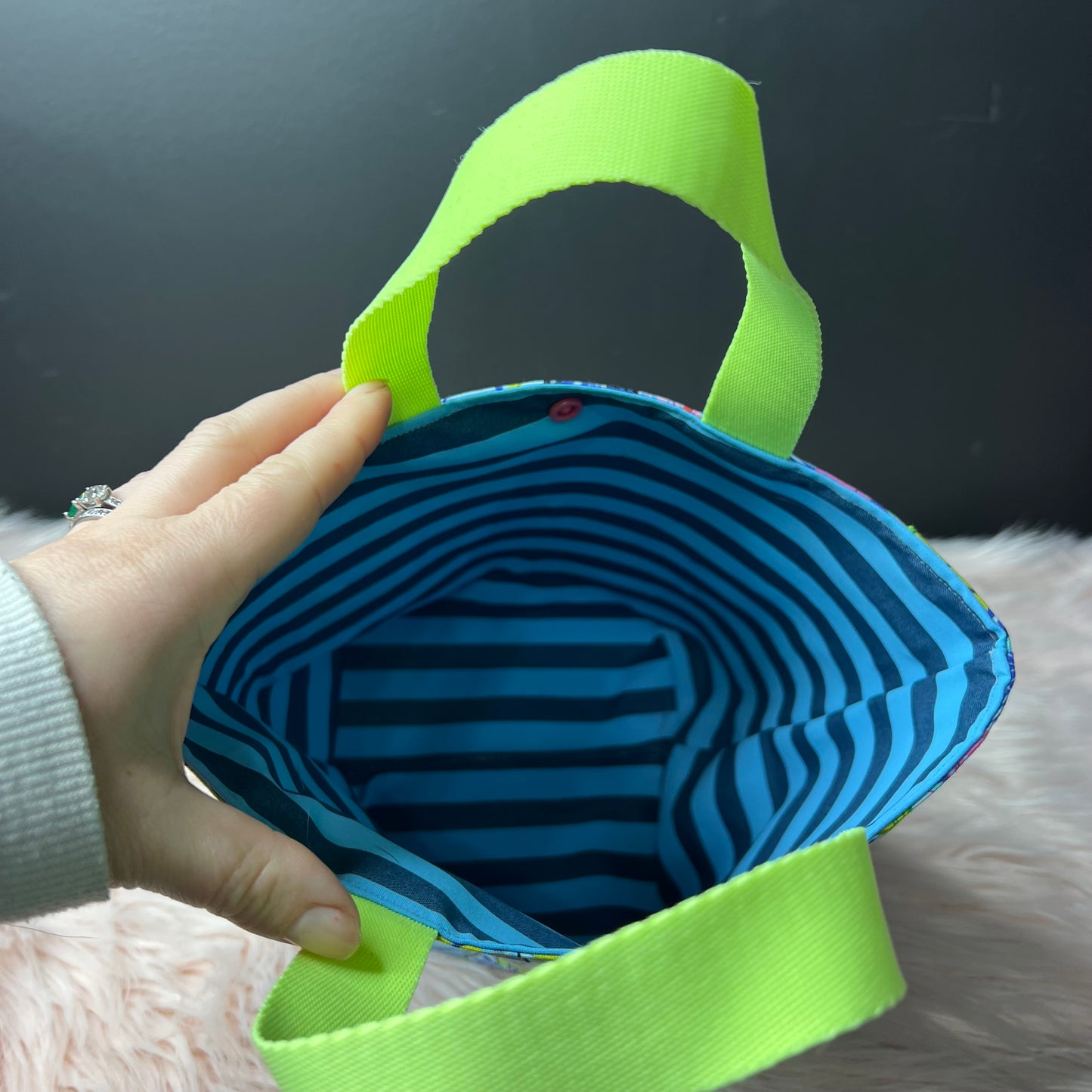 Elephant Project Bag with Handles