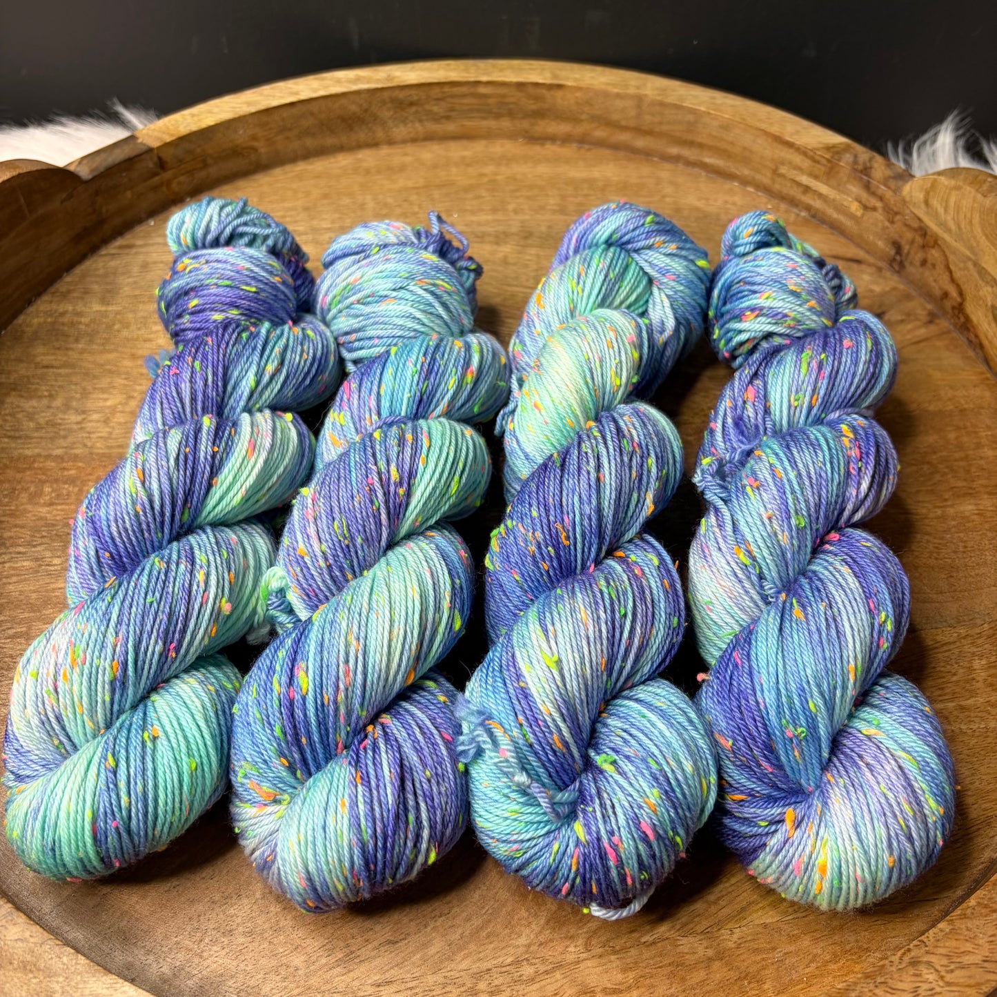 *New* Betsy Neon Tweed DK- Caribbean Storm
