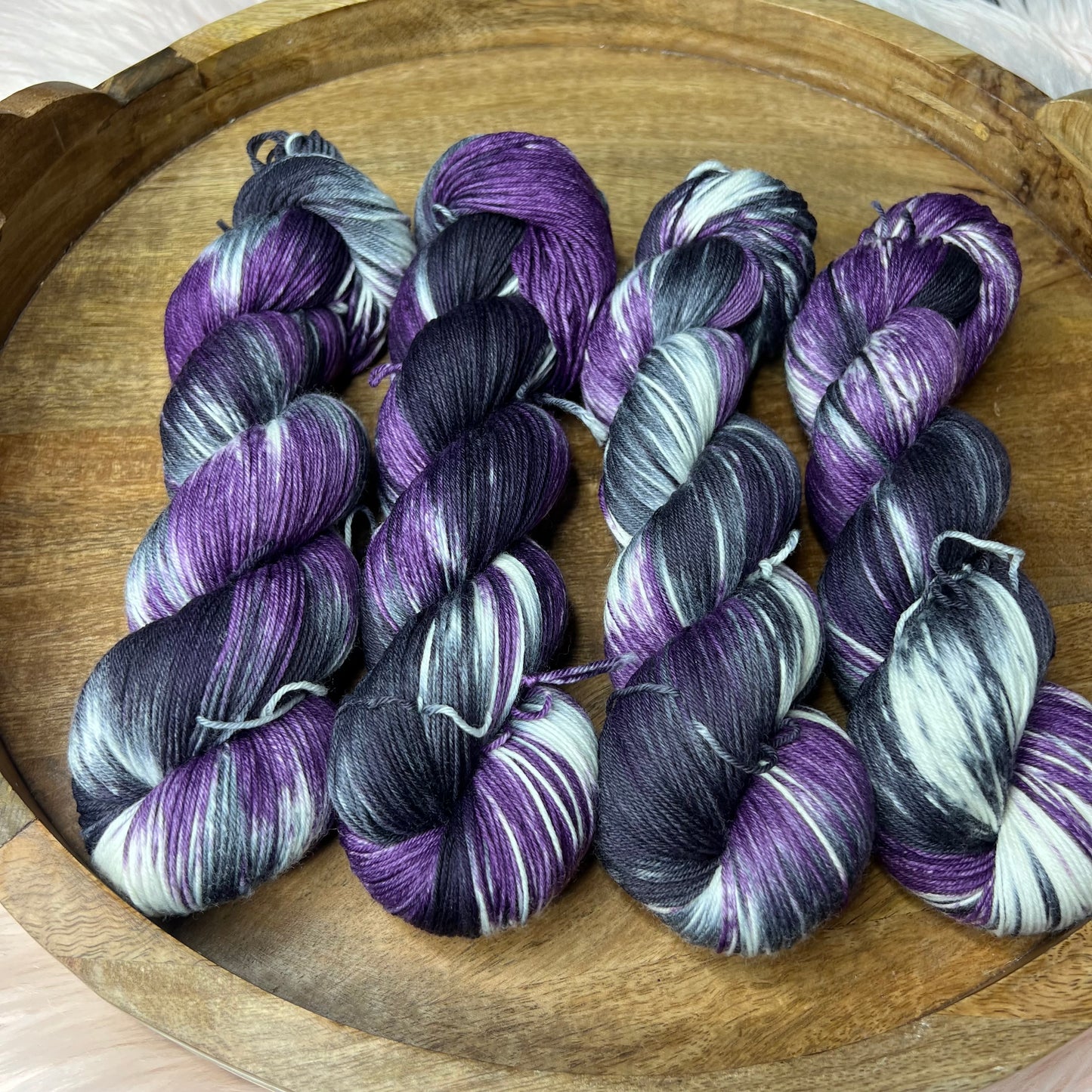 *NEW* Jimmy Sock- Halloween Yarn- Beetlejuice