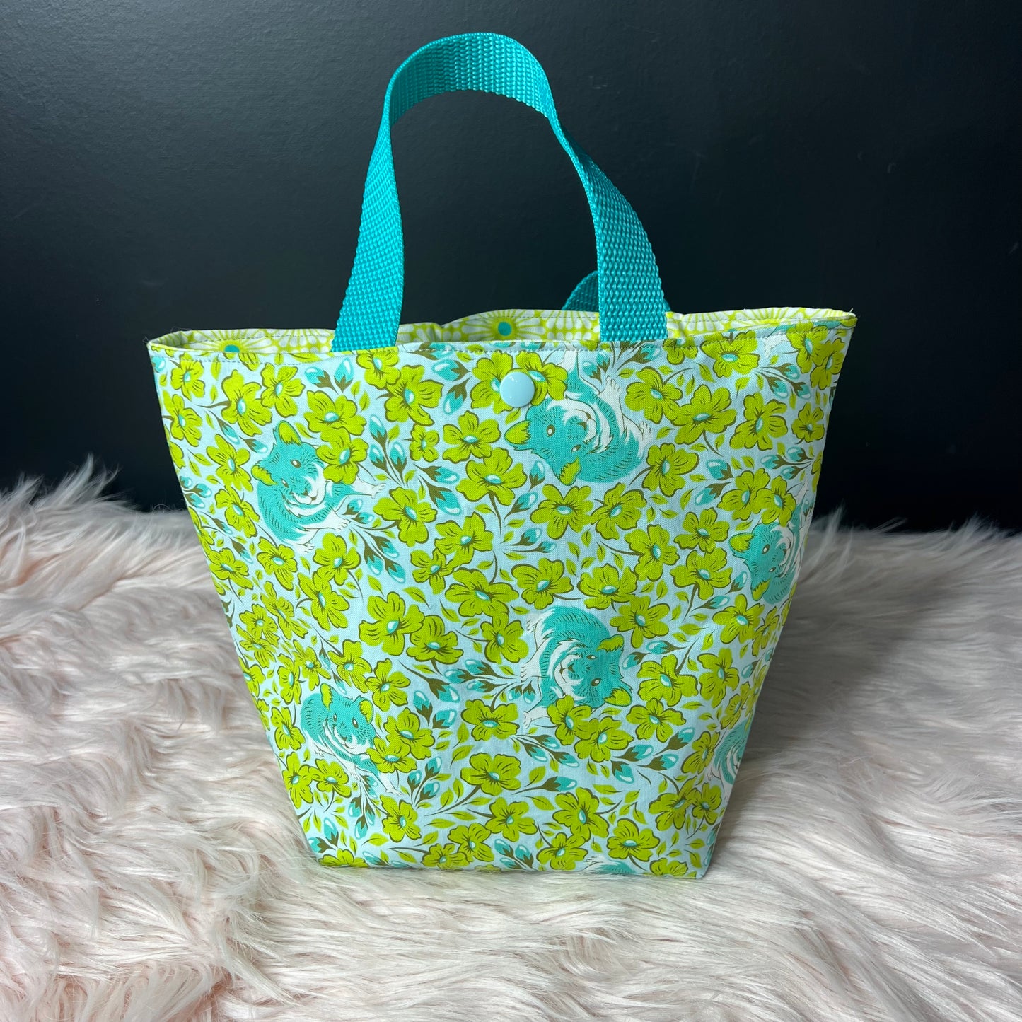 Chubby Cheeks Project Bag with Handles