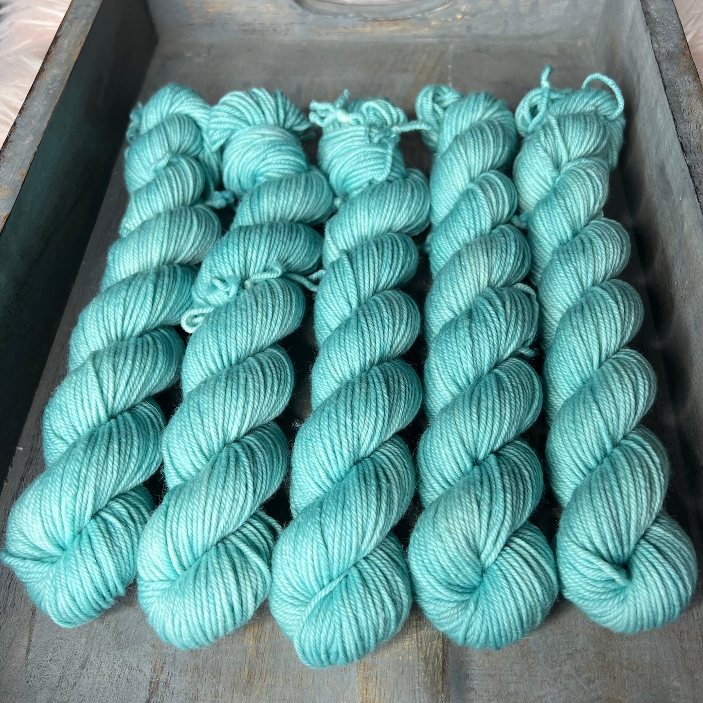 Trevor Morgan DK - 50g Mini Skein- Aqua Dancer