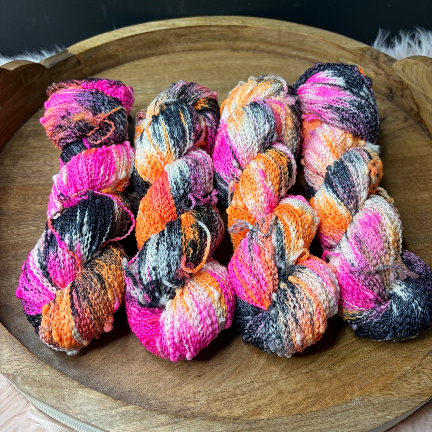 Vivienne Slub Fingering - Halloween Yarn- Malibu Masquerade