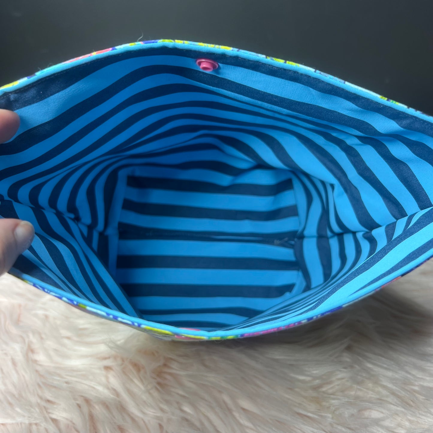 Blue Elephant Project Bag