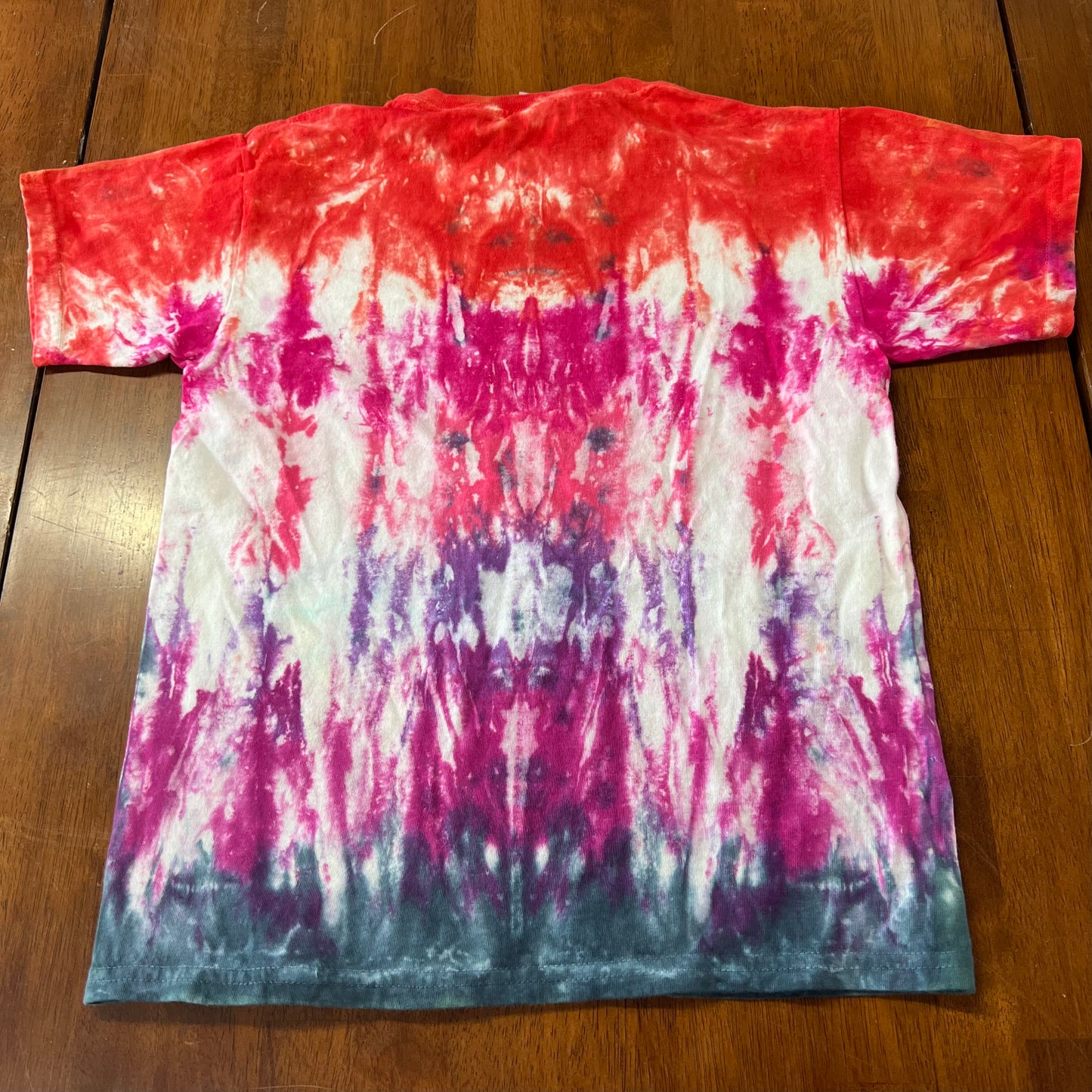 Tie Dyed by Eloise OOAK Youth Small shirt