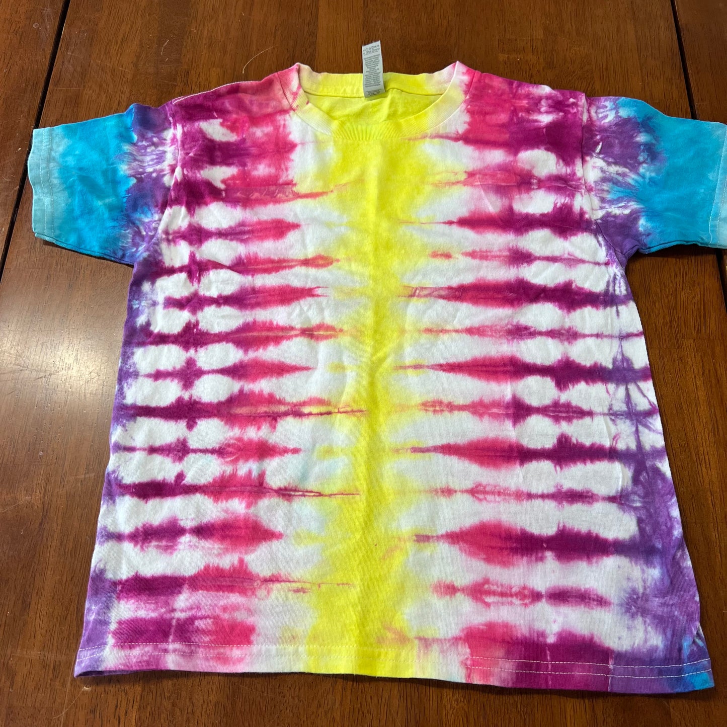 Tie Dyed by Eloise OOAK Youth Small shirt