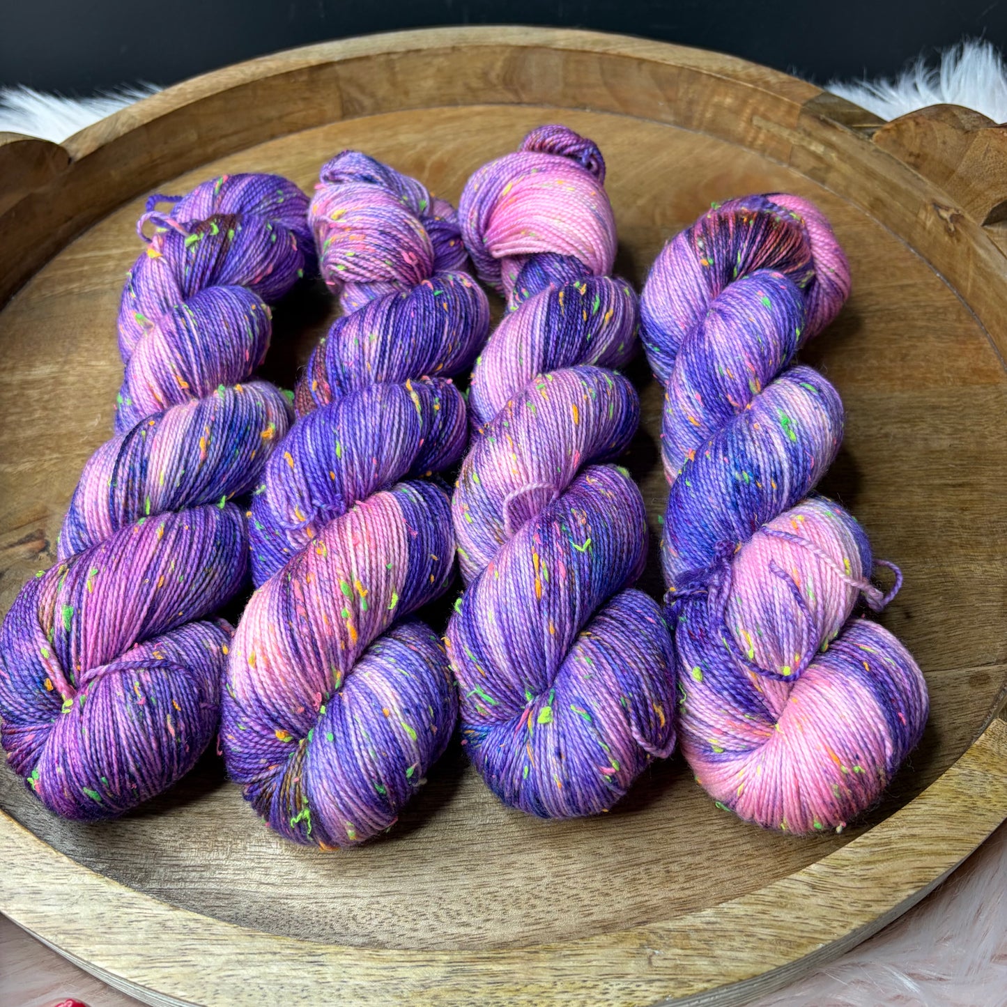 *New* Betsy Neon Tweed Sock- Dream Of Nightfall