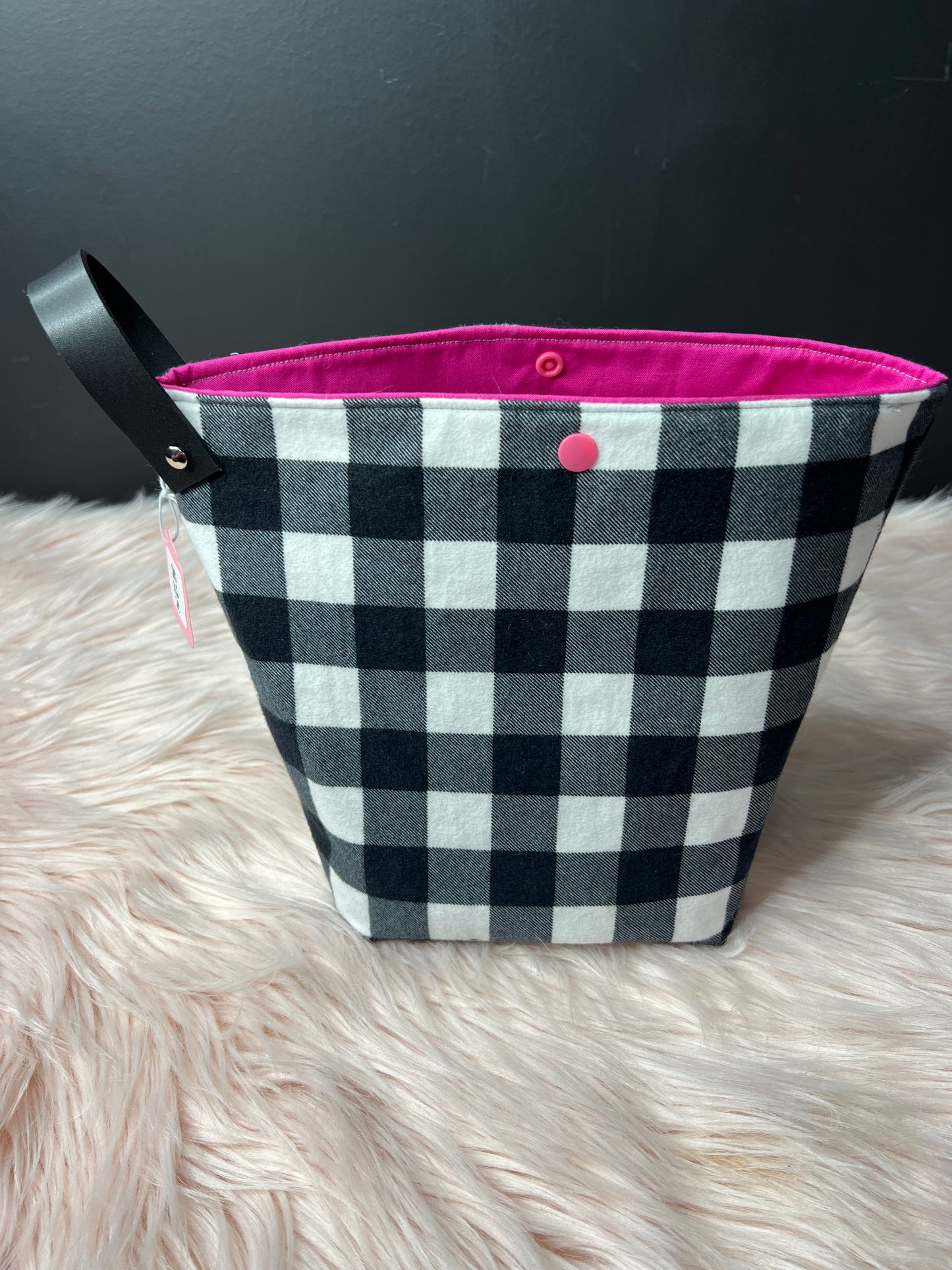 Flannel Buffalo Plaid Project Bag
