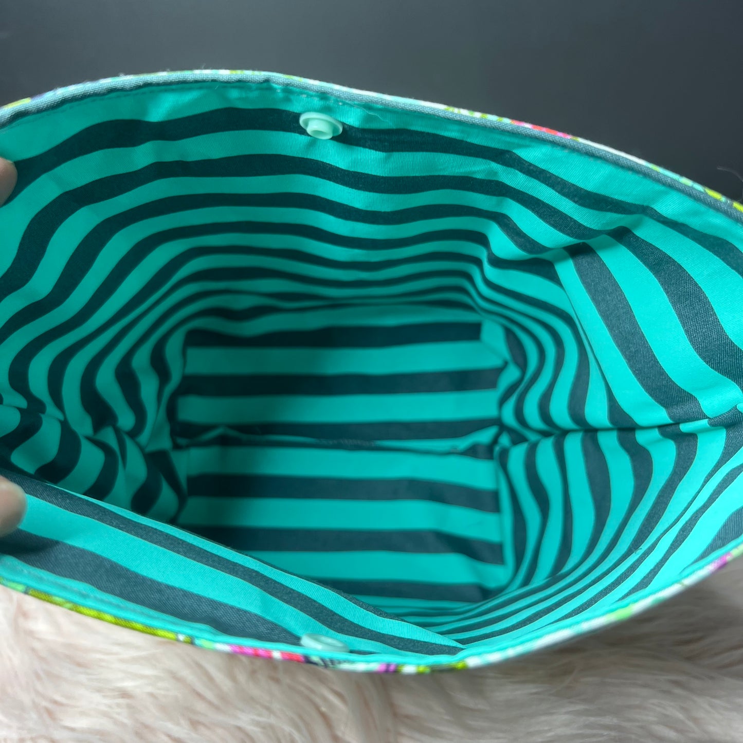 Green Lion Bag Project Bag