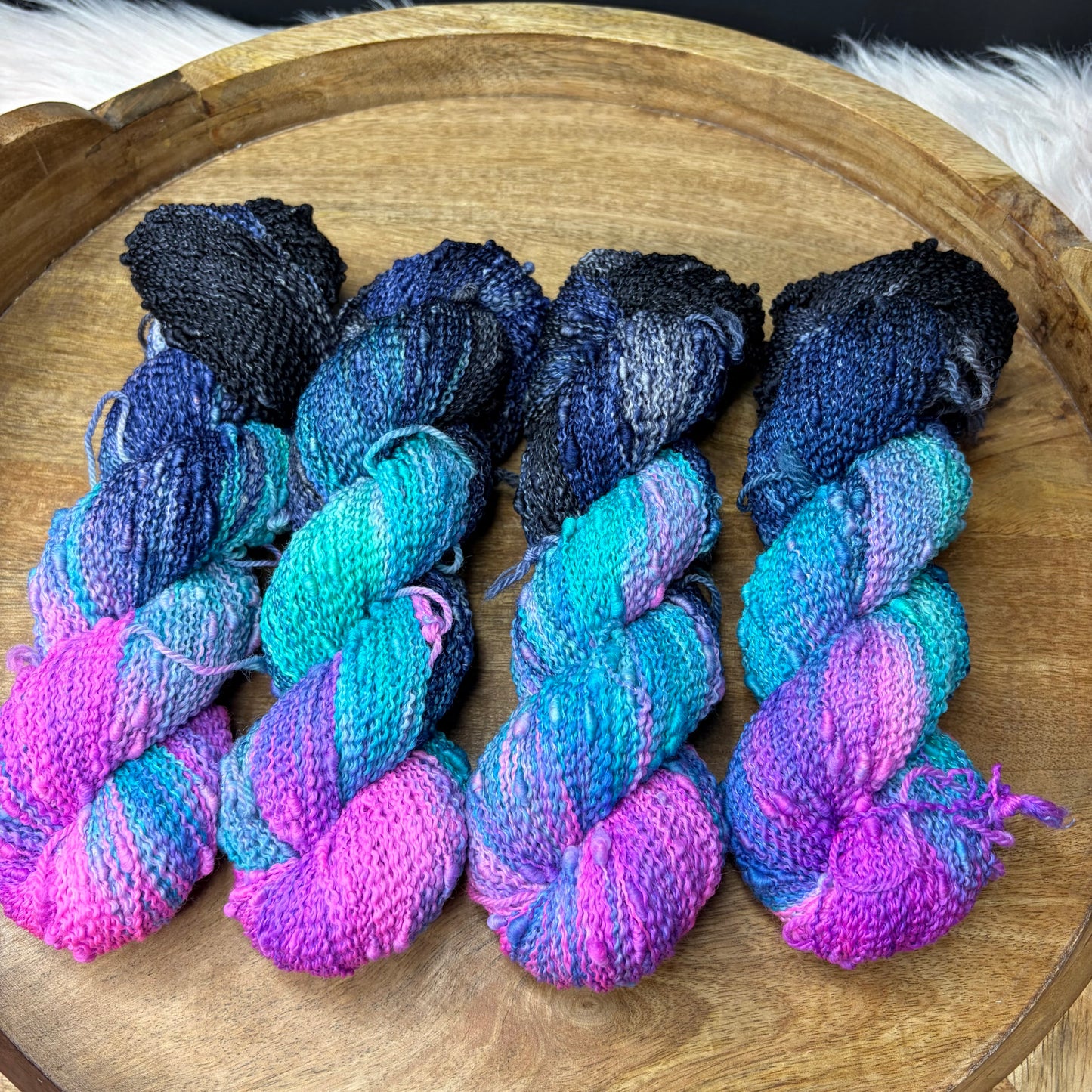 Vivienne Slub Fingering - Maine Northern Lights- Aurora Borealis