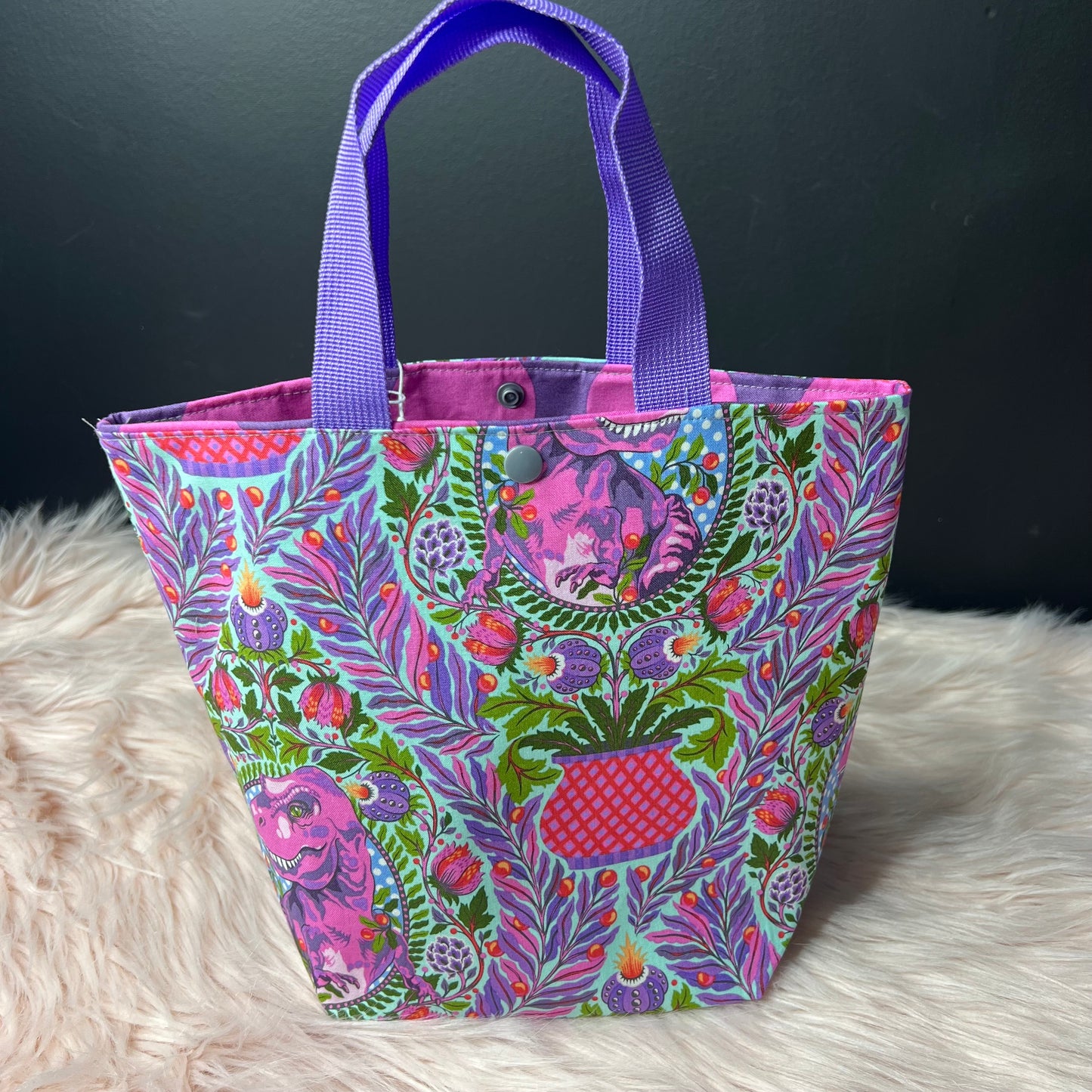 T Rex Project Bag with Handles