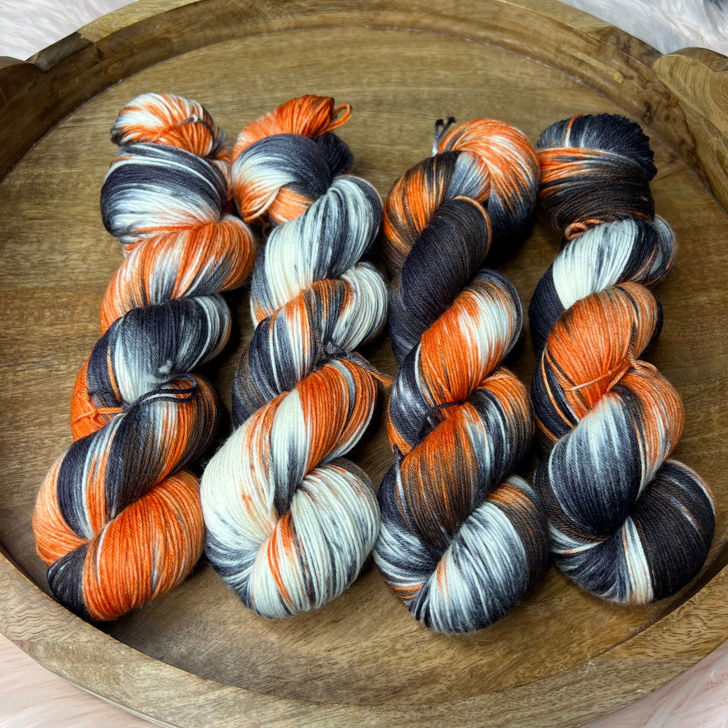 *NEW* Jimmy Sock- Halloween Yarn- Jack O Lantern