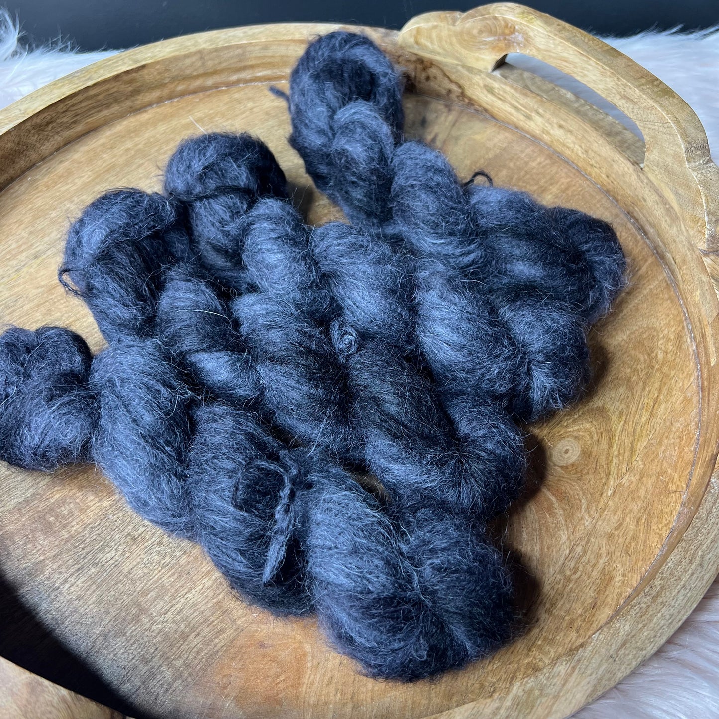 *New* Valentino Alpaca Silk Lace- Raven