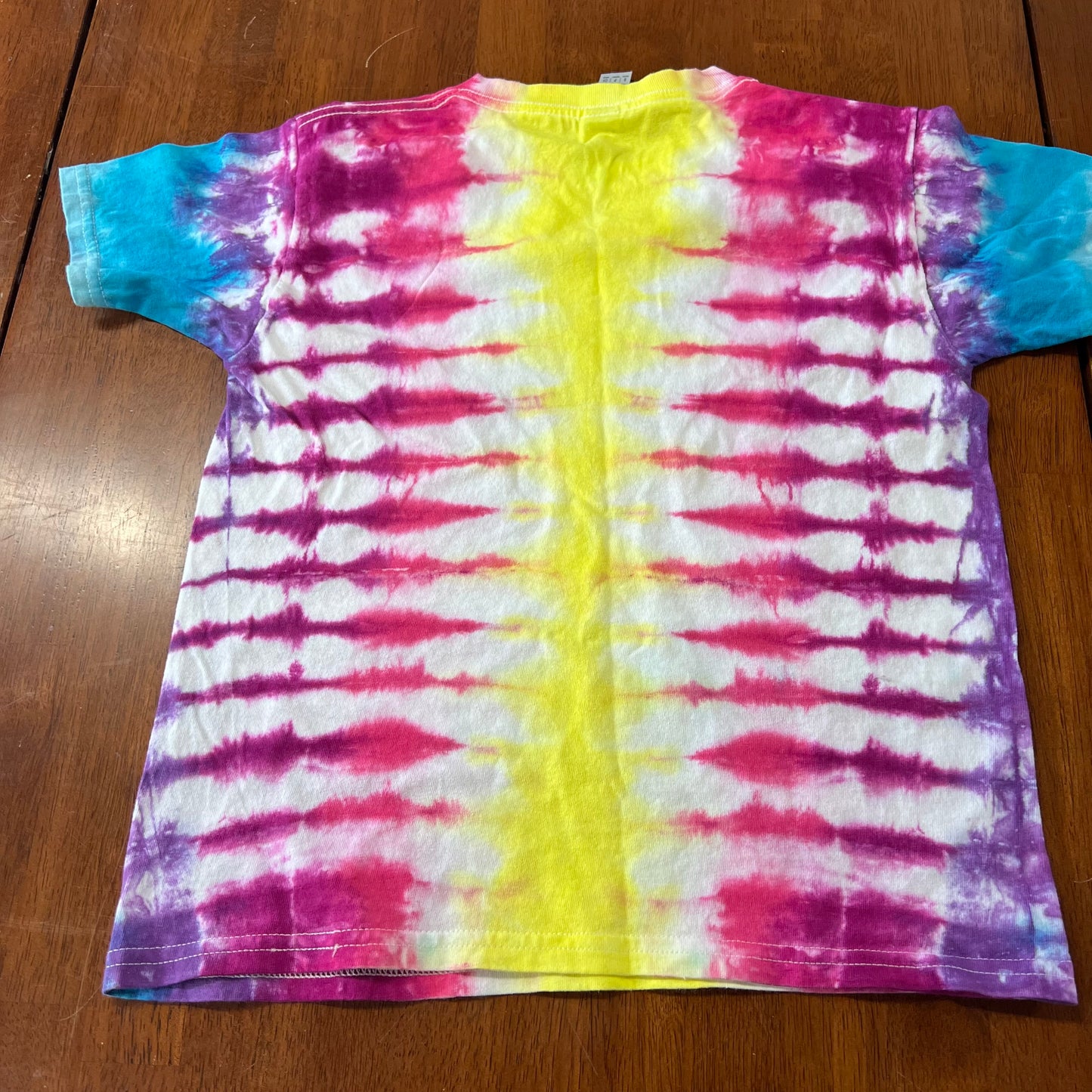 Tie Dyed by Eloise OOAK Youth Small shirt