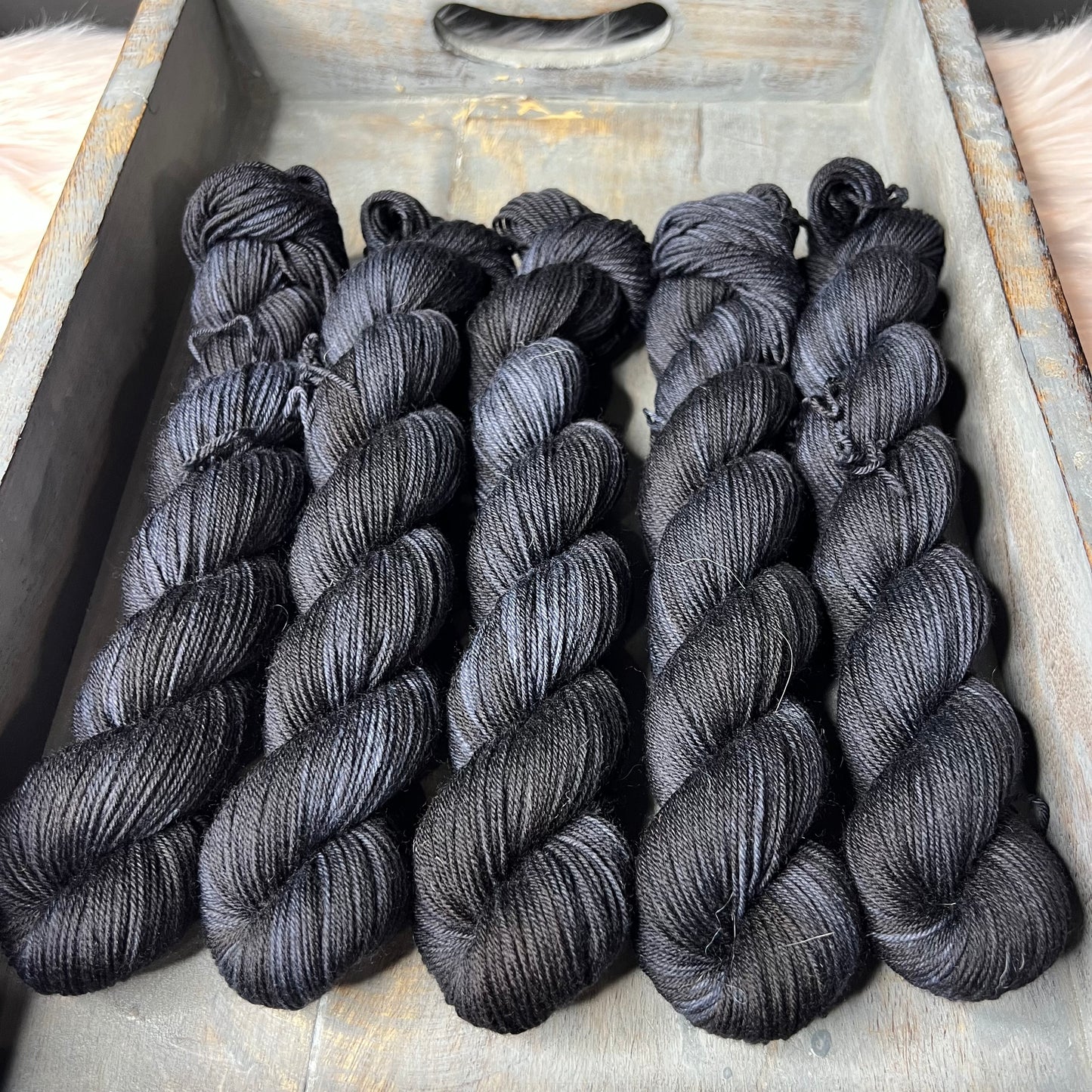 * NEW* Jimmy Sock Mini Skein 50g- Raven