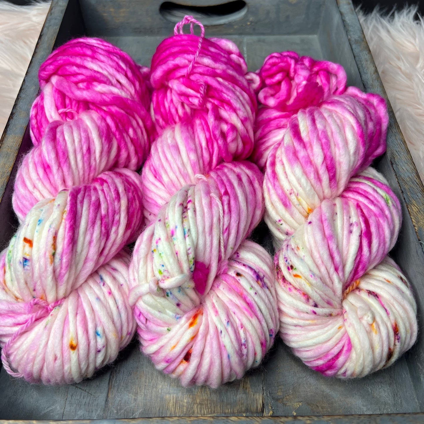 *NEW* Lala Super Bulky- Raspberry Muse