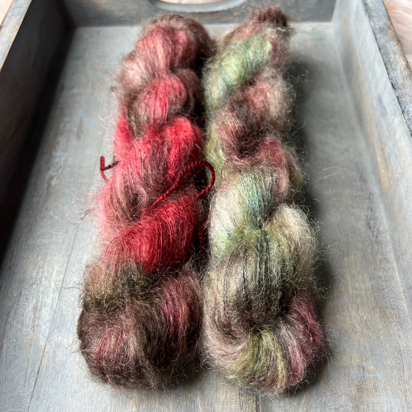 Abigail Mohair Lace - Christmas - Reindeer Games