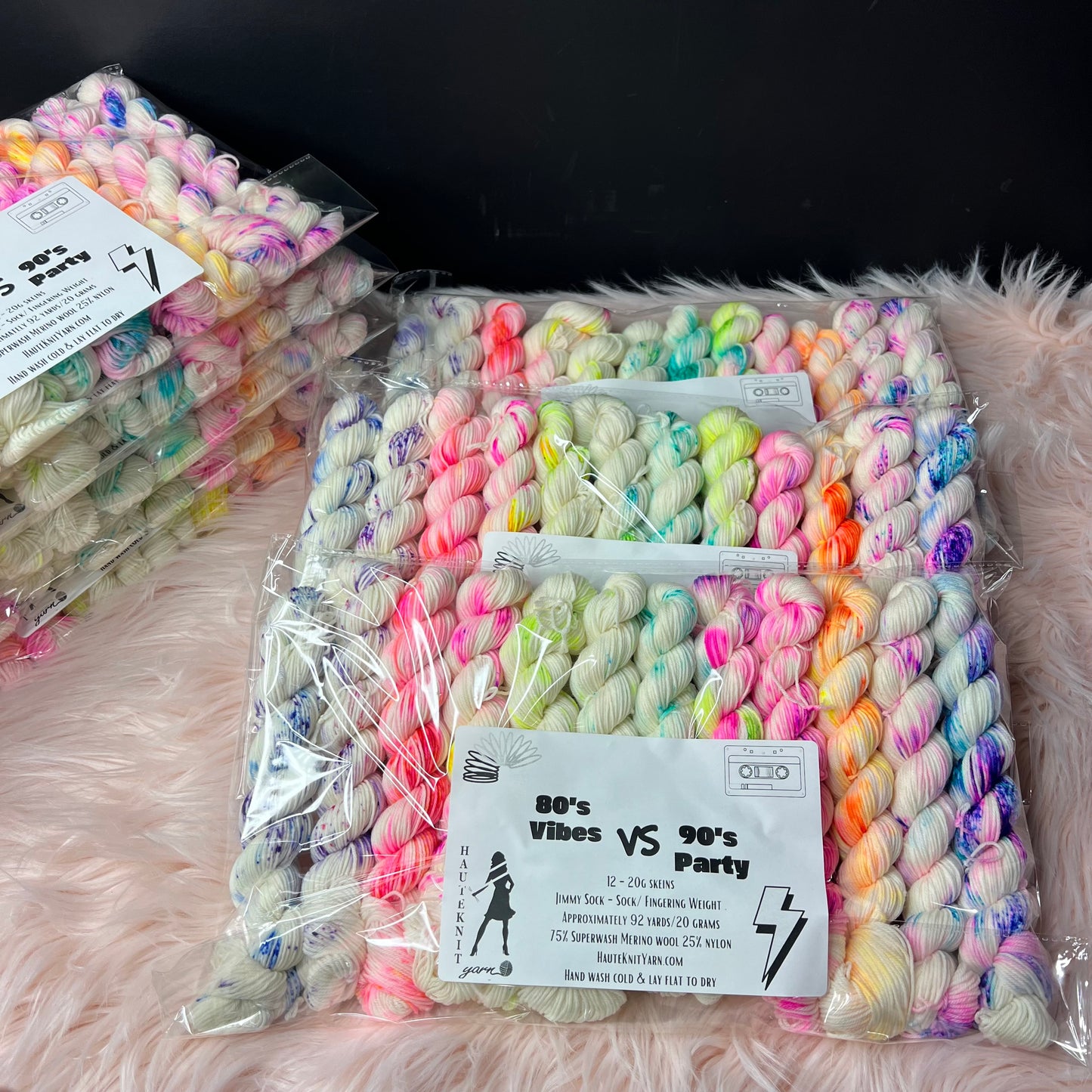 80's vs 90's 12 20g mini skein set