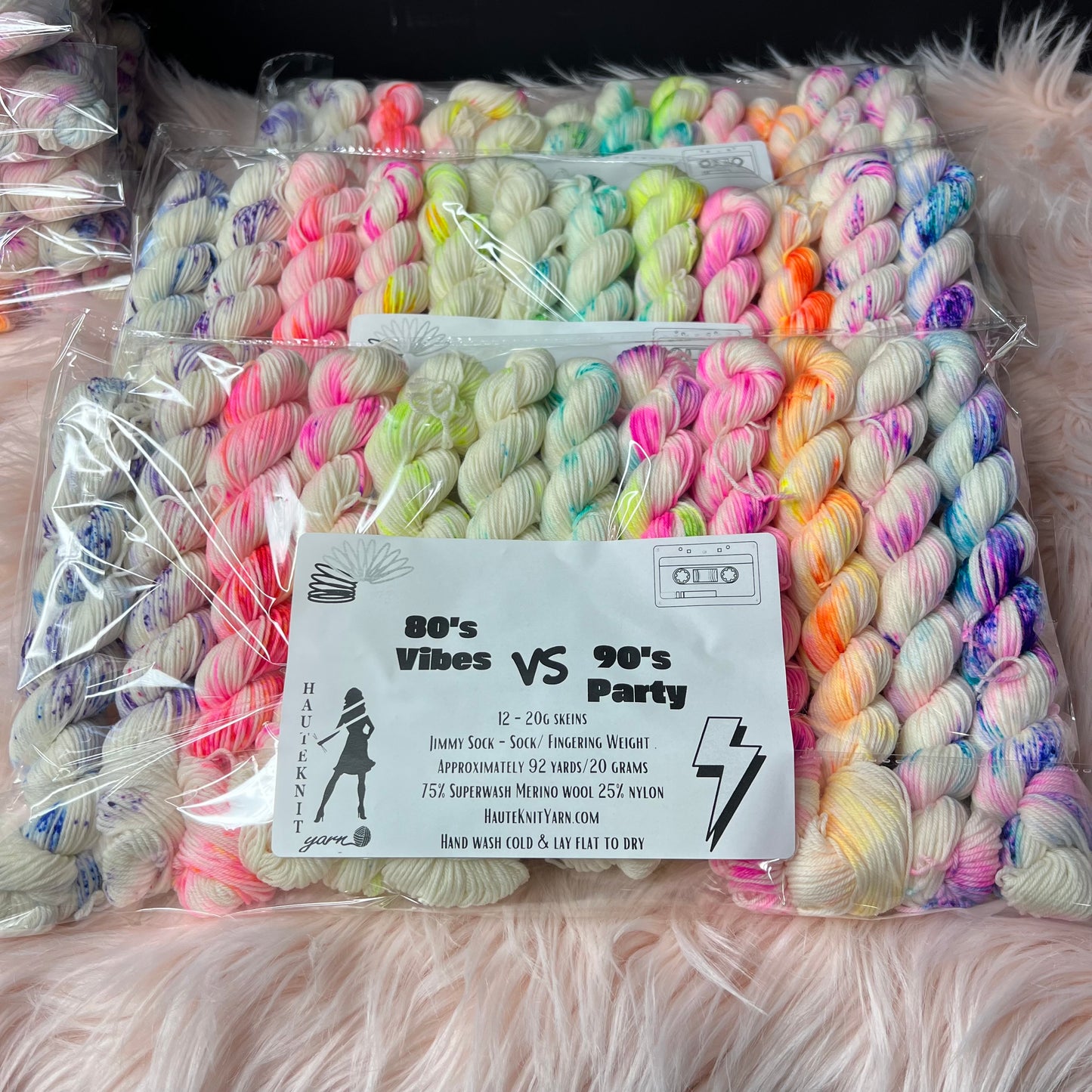 80's vs 90's 12 20g mini skein set