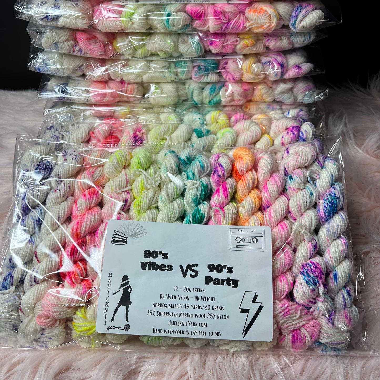 80's vs 90's 12 20g mini skein set