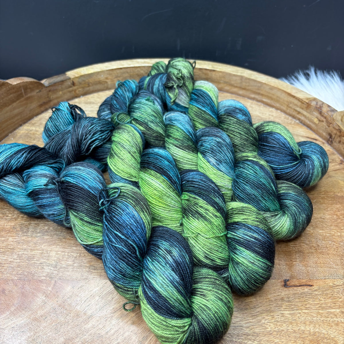 Jasper Yak Sock- Technicolor Trouble