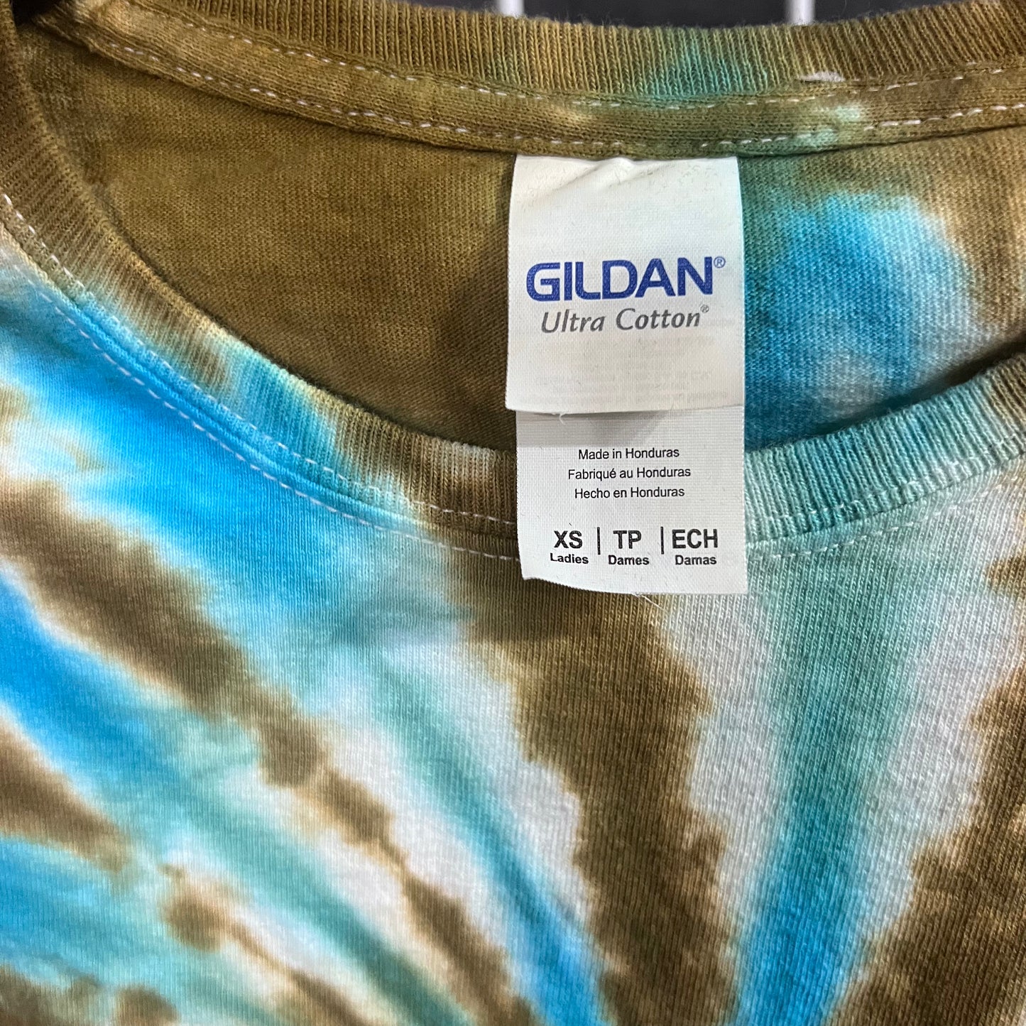 Tie Dyed by Eloise OOAK Womens Xs shirt