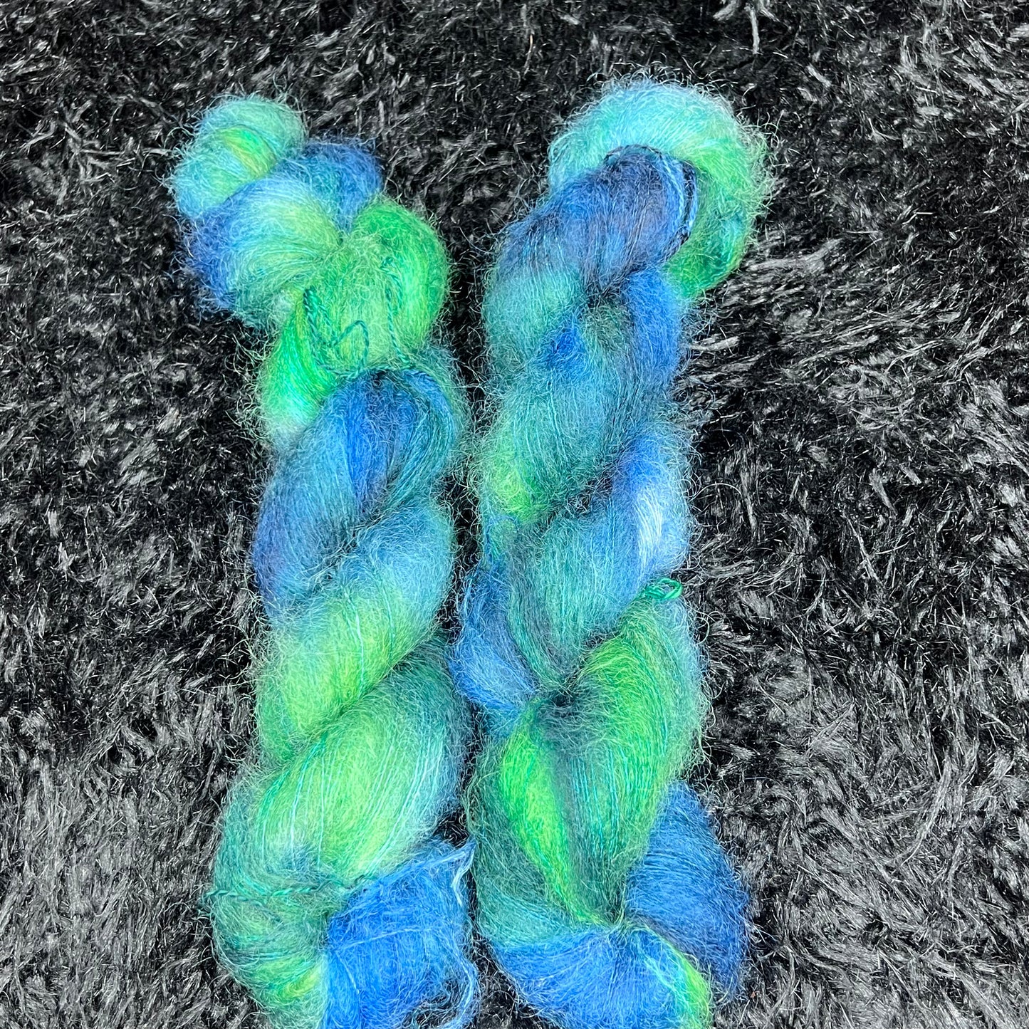 Vivienne Slub Fingering & Abigail Mohair Lace matching sets (skeins available individually)- The Riches