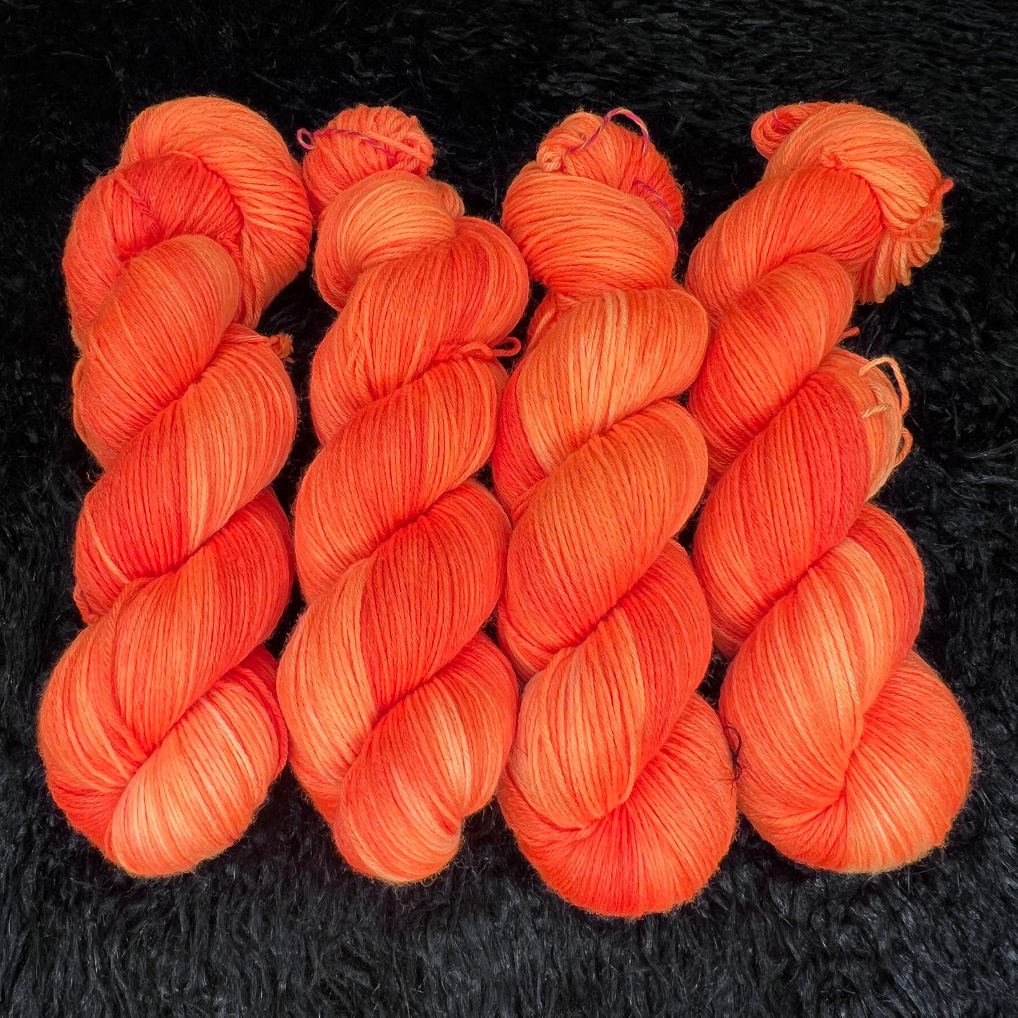 Elsa Sock- Haunted Orange