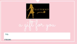 HauteKnitYarn Gift Card