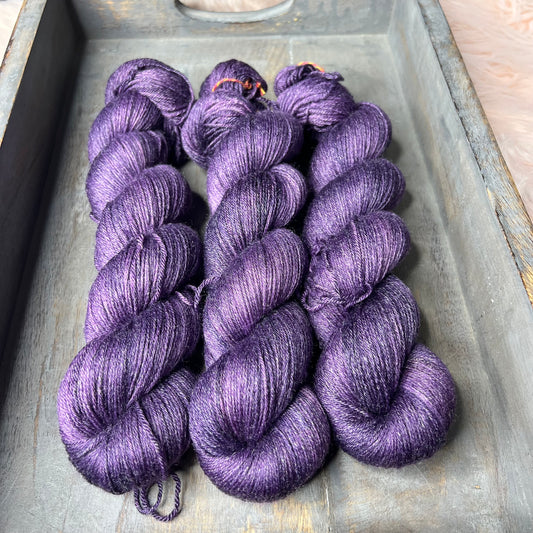 Elsa Sock- Purple Courage