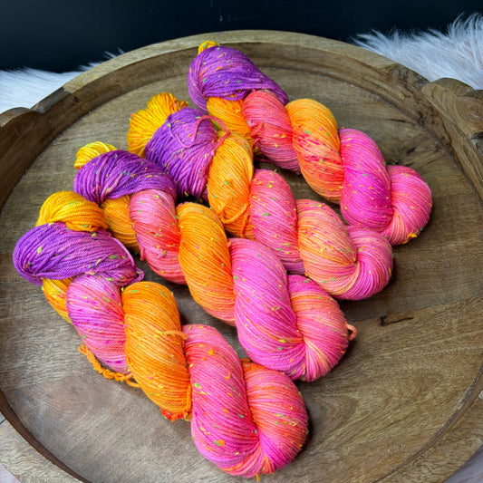 *New* Betsy Neon Tweed DK- Flamingo Fizz