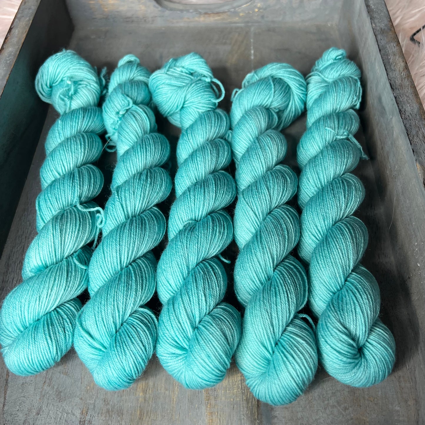 Jimmy Sock- 50g- Mini Skein -Aqua Dancer