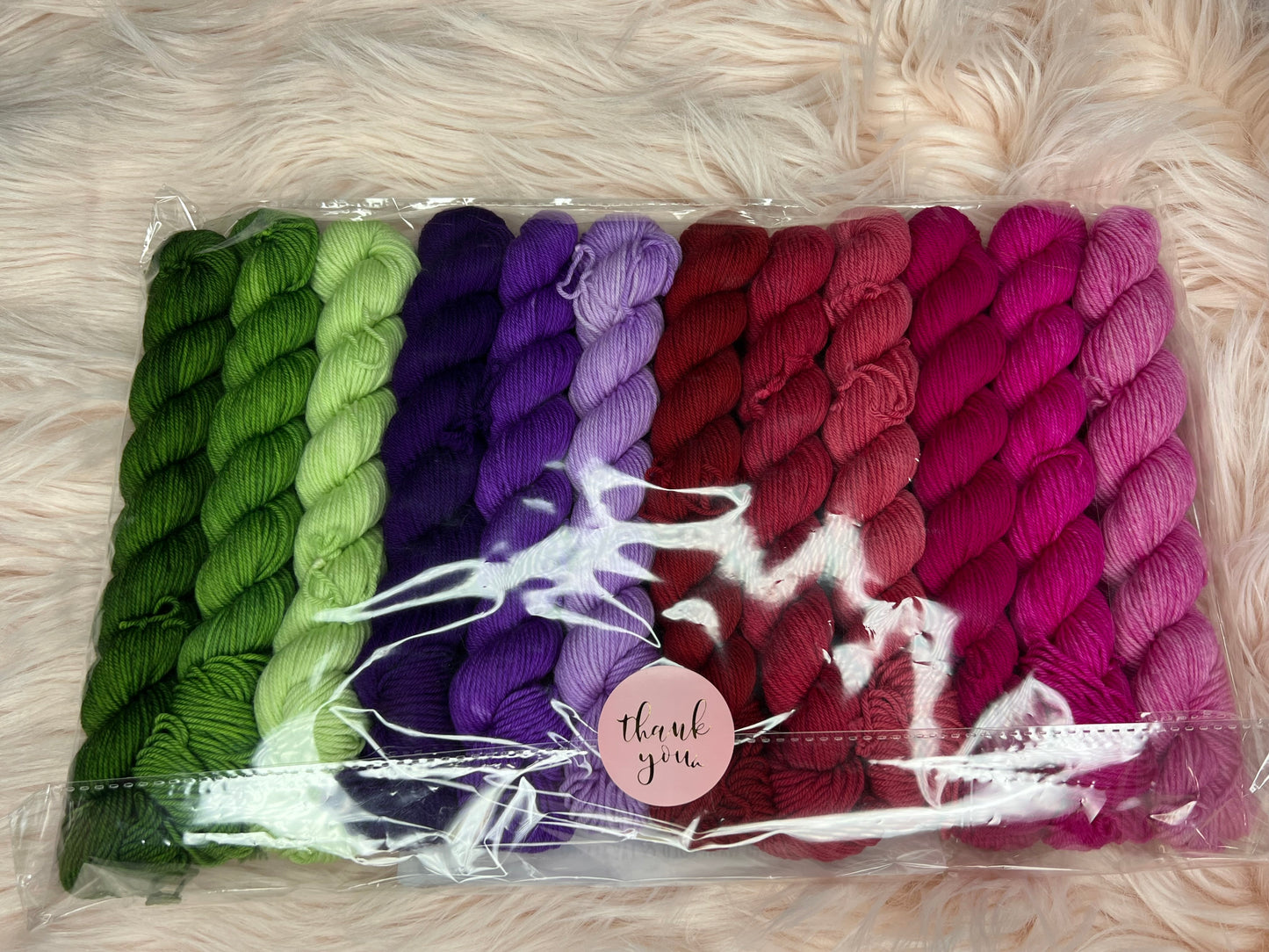 Spring Flowers  Mini skein sets