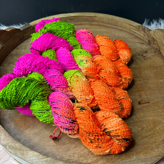 Vivienne Slub Fingering  - Halloween Yarn- Haunted Dream House