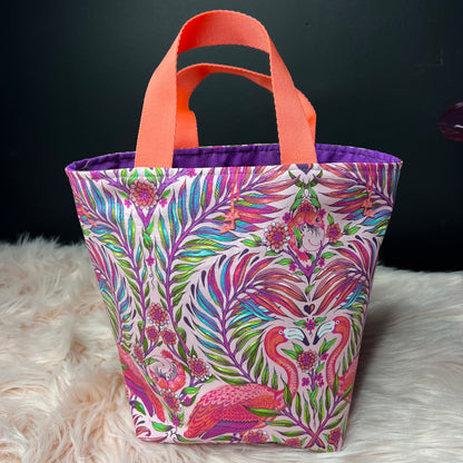 Flamingo Project Bag with Handles