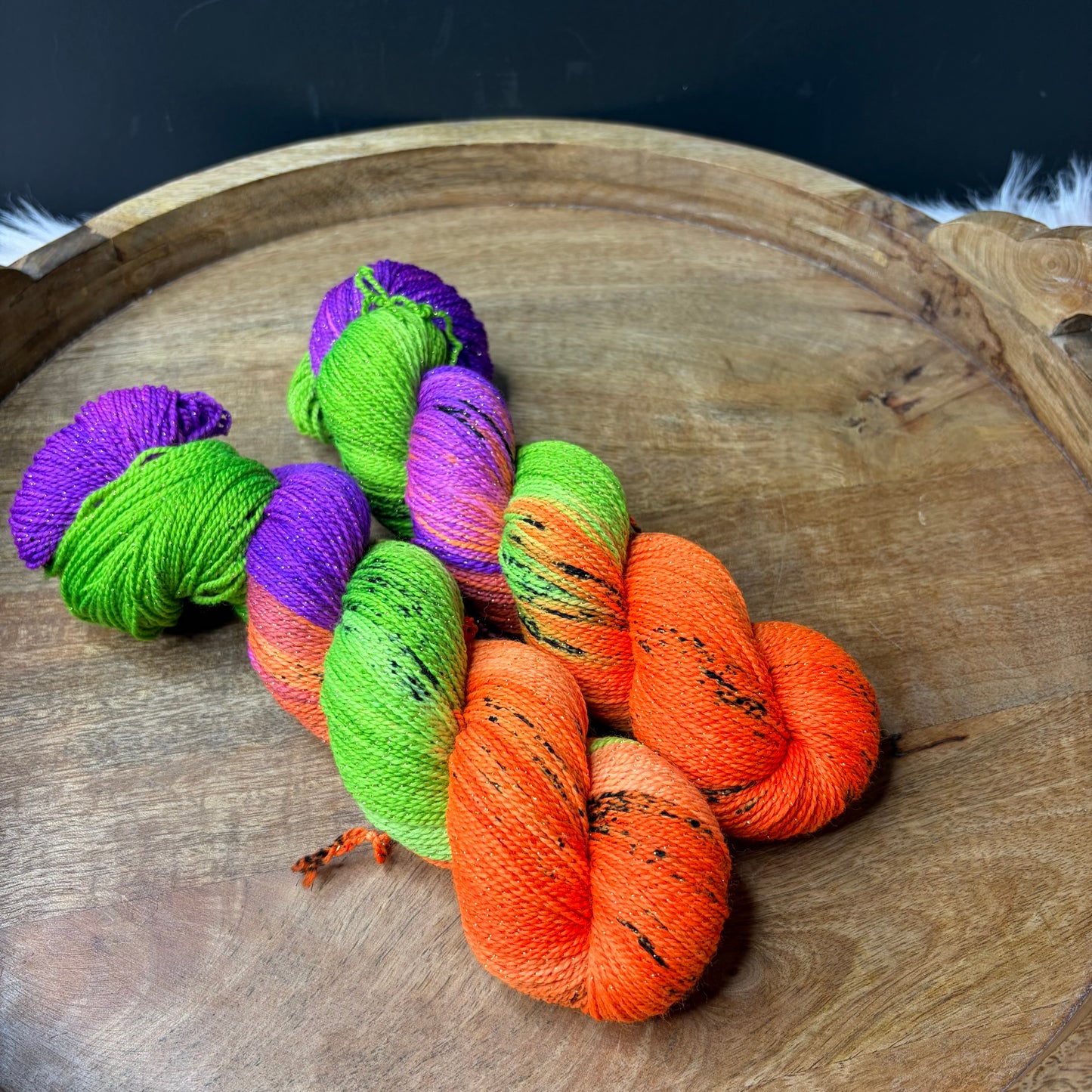 Pnina Sparkle Sock 2.0- Halloween Yarn- Haunted House
